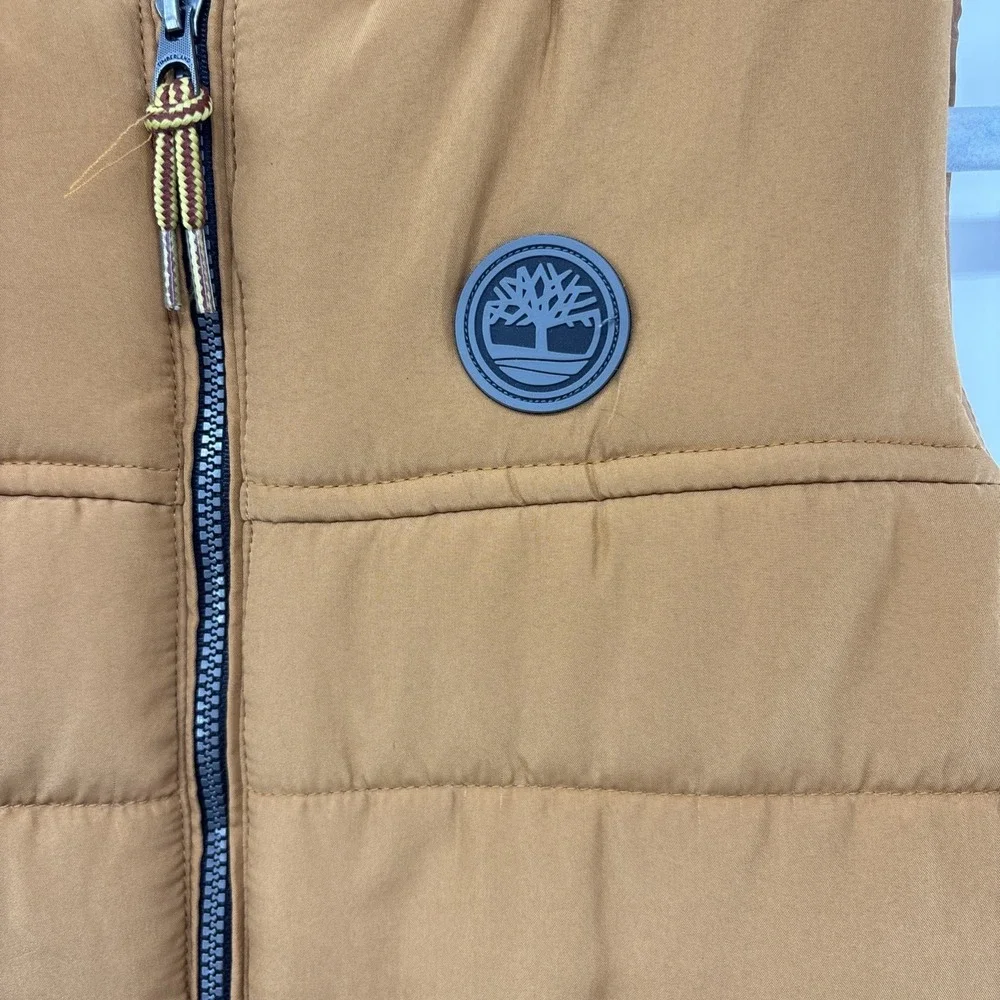 Timberland‎ Outdoor Puffer Vest Jacket Boy Sz 5T Camp Fall Winter Pockets